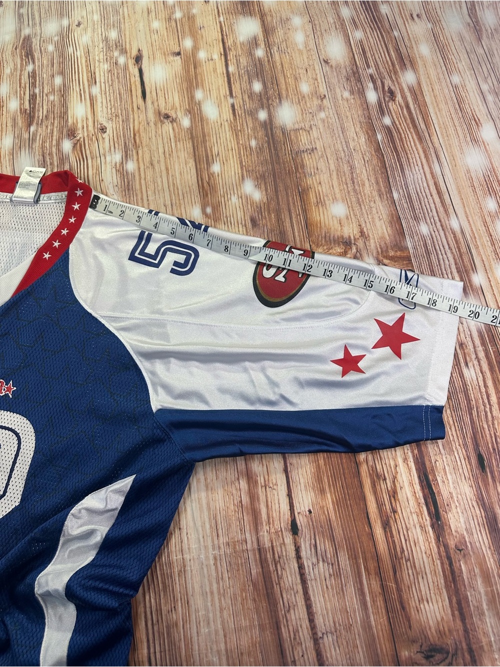 San Francisco 49ers  Pro-bowl 2010 Willis Reebok NFL Onfield Jersey Size XL - Picture 9 of 16
